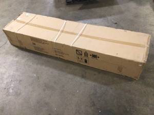 lot 22 image: Ready-to-Assemble 24-Gauge Steel Freestanding Garage Cabinet in Red (36 in. W x 72 in. H x 18 in. D) by Husky Customer Returns See Terms on Auction