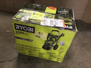 lot 27 image: 2300 PSI 1.2 GPM High Performance Electric Pressure Washer by RYOBI Customer Returns See Terms on Auction
