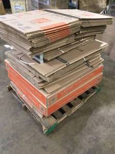 lot 28 image: Pallet of Mixed Moving Boxed Customer Retrns See Terms on Auction
