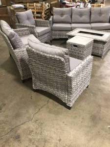 lot 35 image: Patio Set Customer Returns See Terms on Auction