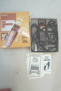Oscar pet groomer kit