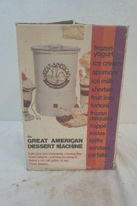 ice cream maker