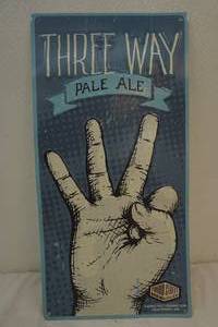 Beer sign tin