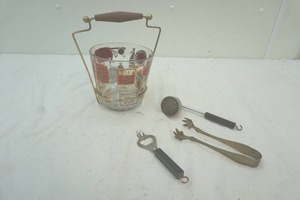 glass ice bucket