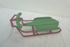 wood sled