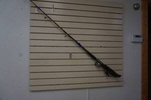 fishing rods and reels
