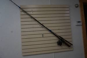 fishing rods and reels