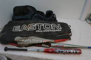 ball bags, bats
