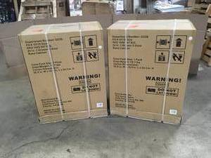 Husky Regular Duty Welded 24-Gauge Steel 1-Drawer 2-Door Garage Base Cabinet in Black (24 in. W x 33 in. H x 16 in. D) Customer Returns See Terms on Auction