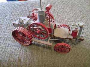 Ertl John Deere vintage steam car...