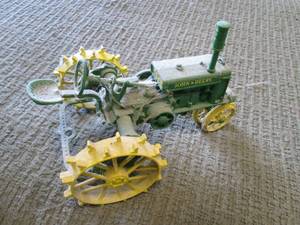 John deere die cast metal tractor...