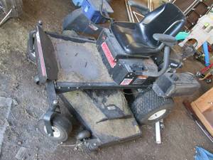 Swisher 60 zero turn mower (ran la...