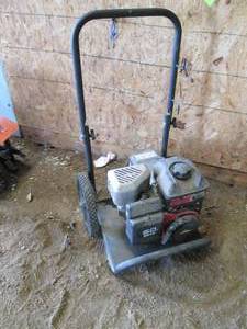 Generator on cart for easy movement...