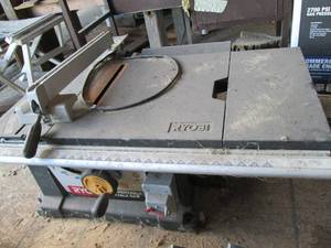 Ryobi 10 portable table saw...
