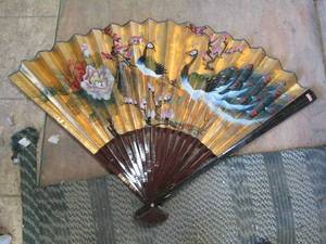 Very large Japanese fan...
