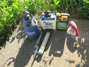 Lawn treatment and sprayers...