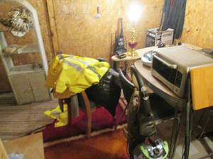 Contents of room includes toaster o...