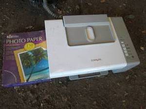 Lexmark printer and high gloss phot...