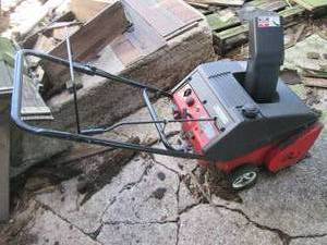 20 snowblower with electric start ...