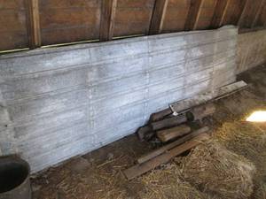 1138 barn tin and misc wood (se...