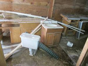 Large misc lot includes window, woo...