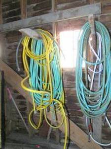 Several water hoses (see photos )...