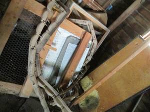Corner lot includes garden edging, ...