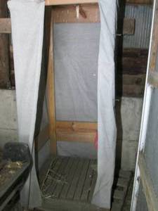 Outdoor shower for camping or that ...