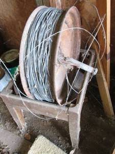 spool of wire...