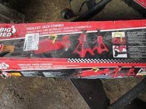 2 ton Trolleyjack combo new in box...