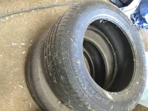 2 Continental 24560R18 tires (see ...