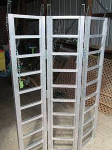 Tri-fold aluminum ramp 1500lb capac...