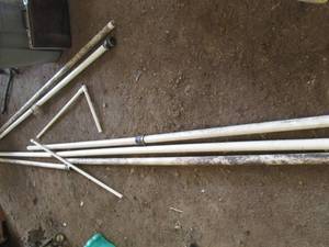 Several pcs of 1 12 pvc pipe up t...