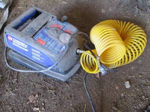 Campbell Hausfeld portable air comp...