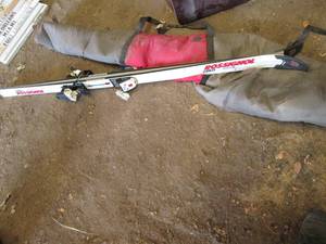 Rossignol Quantam skis with case (s...