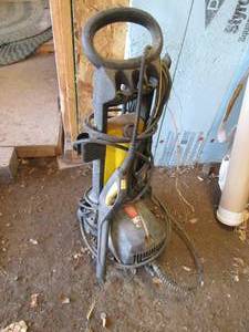 KARCHER 395 electric pressure was...