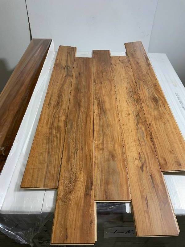 445 SF Water Resistant Laminate Flooring - Applewood