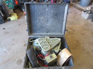 HUMMEL 8 FLOOR SANDER IN WATERTIGHT PELICAN CASE