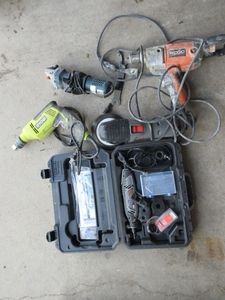 ASSORTED POWER TOOLS