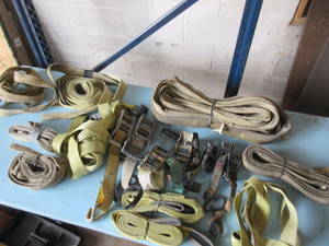 MATERIAL HANDLING STRAPS AND COME-A-LONGS