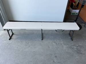 lot 12 image: Core 6 Foot Fold Up Bench NEW