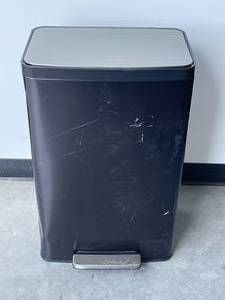 lot 18 image: Kohler Metal Trash Can