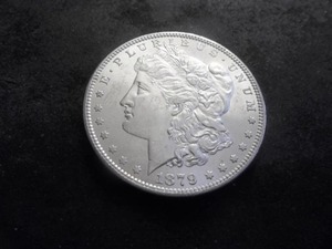 1879 O Morgan Silver Dollar