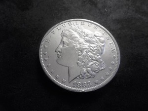 1883 O Morgan Silver Dollar