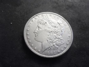 1884 Morgan Silver Dollar