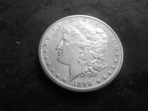 1890 S Morgan Silver Dollar