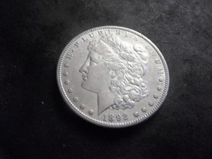 1892 S Morgan Silver Dollar
