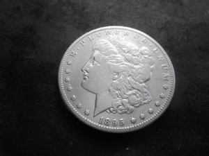 1895 S Morgan Silver Dollar