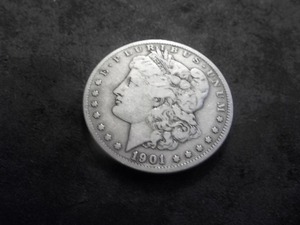 1901 S Morgan Silver Dollar