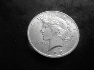 1923 Peace Silver Dollar